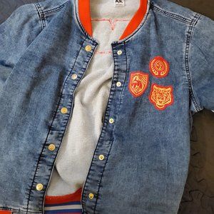 Zumba Denim Jacket Size Medium